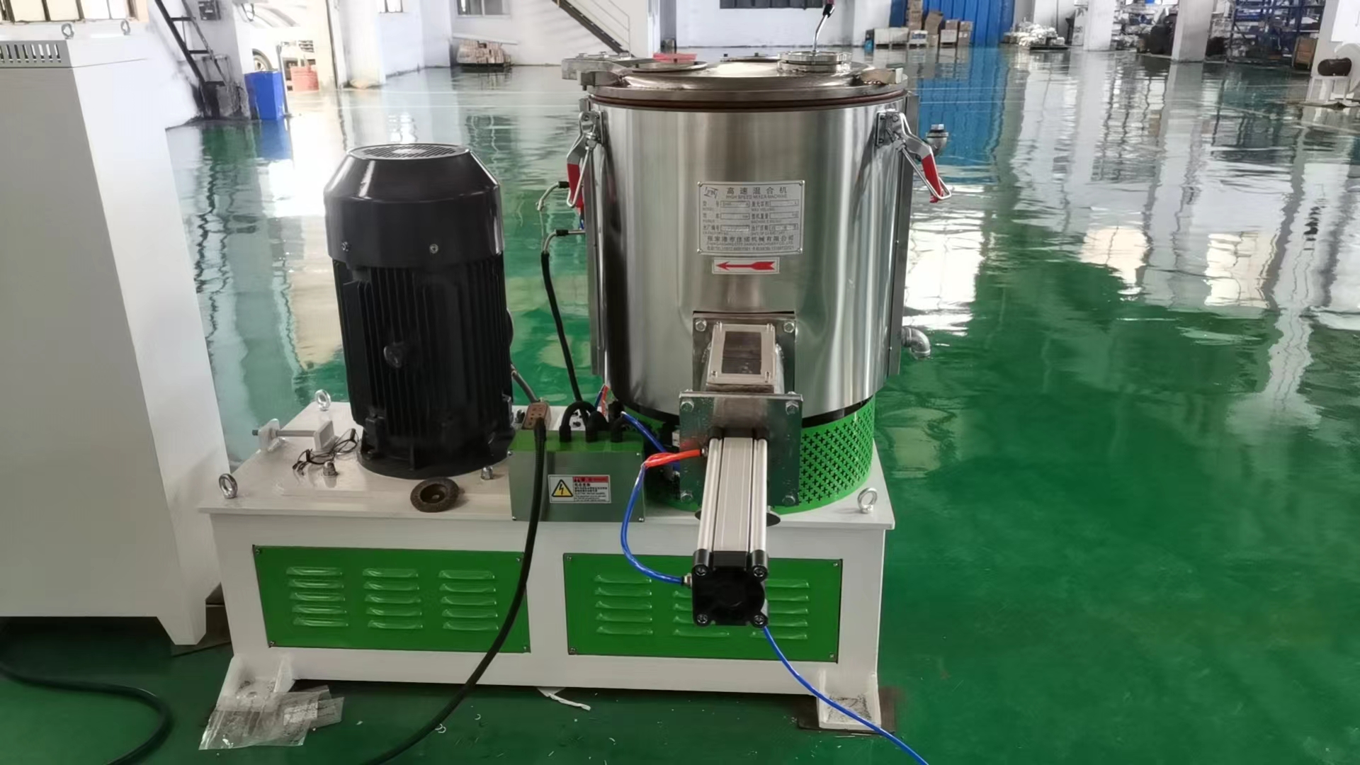 鋰電高速混合機技術參數-SHR50L高混機工作原理-佳諾機械